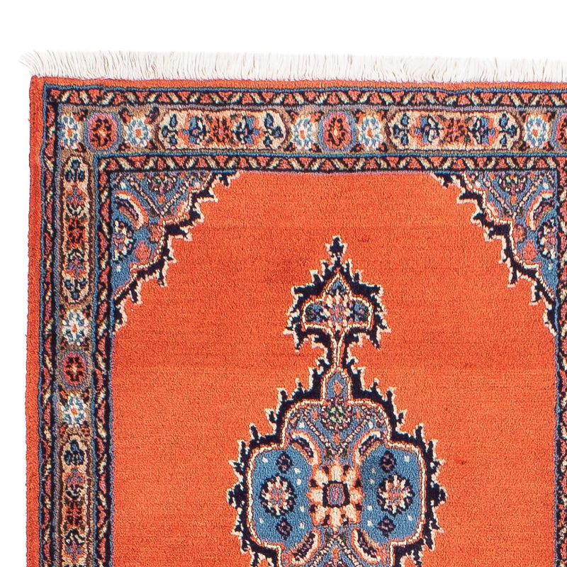 Tapis persan - Classique - 75 x 50 cm - orange