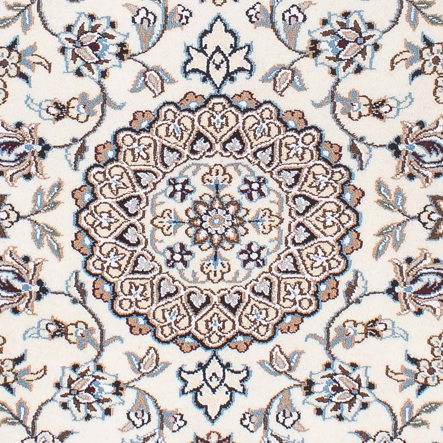 Tapis persan - Nain - Premium - 94 x 68 cm - beige