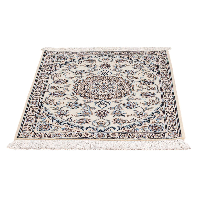 Tapis persan - Nain - Premium - 94 x 68 cm - beige