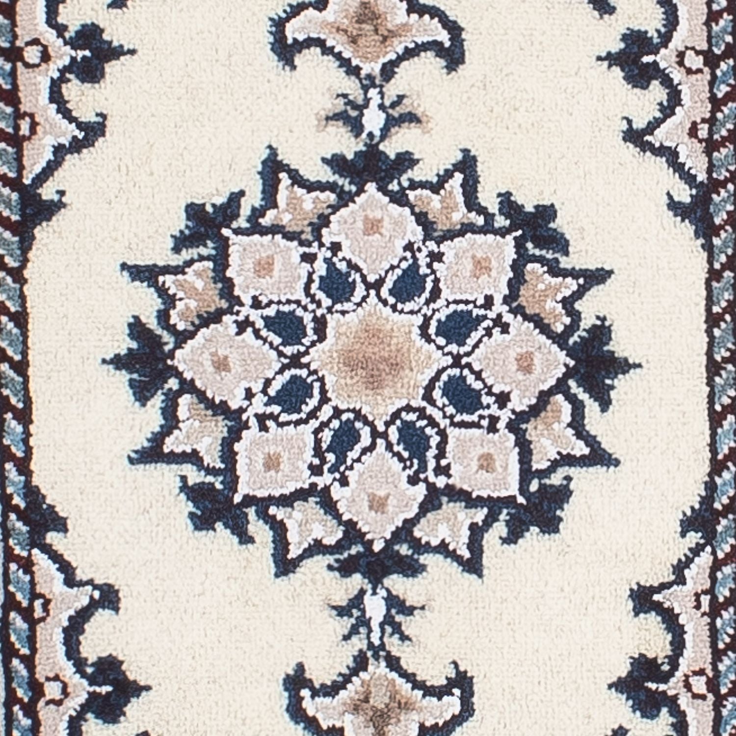 Tapis persan - Nain - 60 x 40 cm - beige