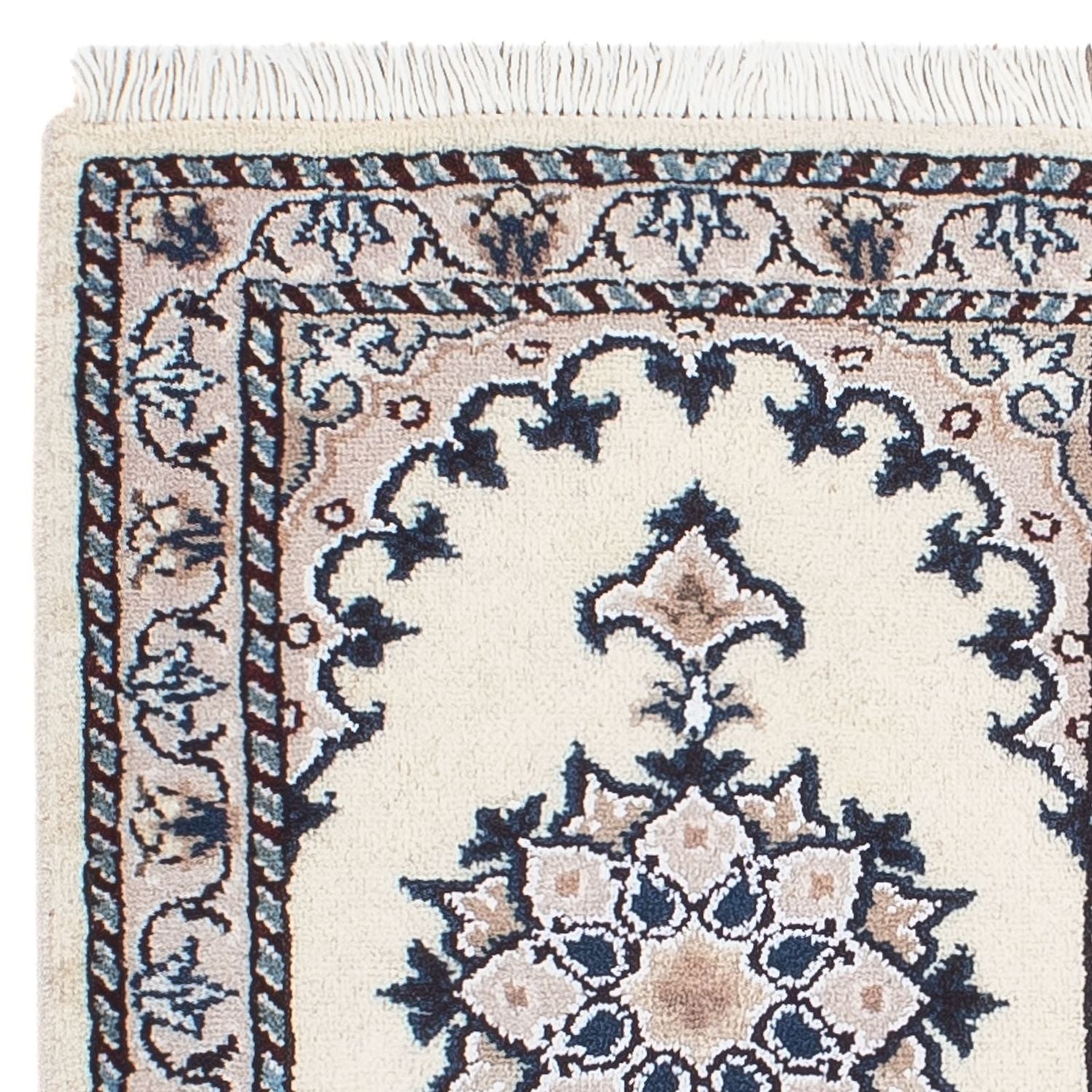 Tapis persan - Nain - 60 x 40 cm - beige