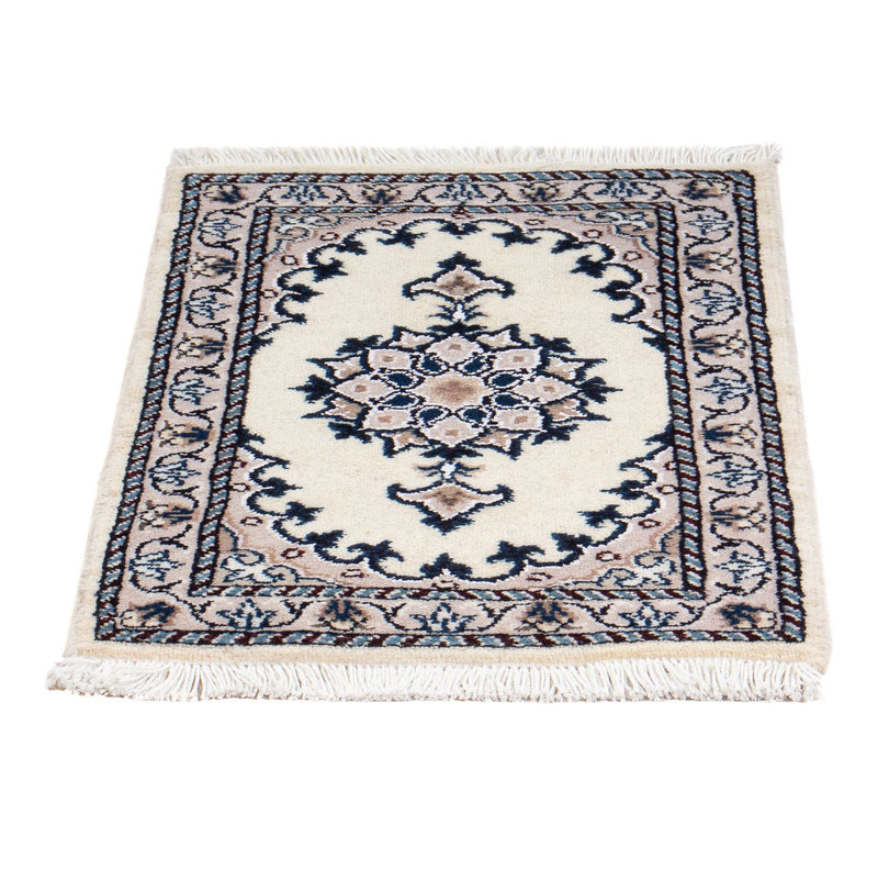 Tapis persan - Nain - 60 x 40 cm - beige