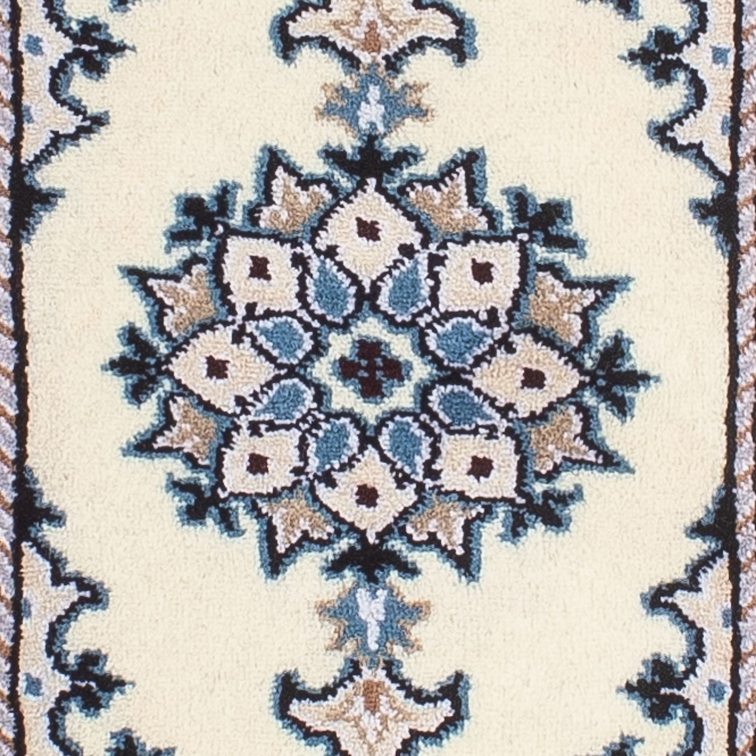 Tapis persan - Nain - 60 x 40 cm - beige