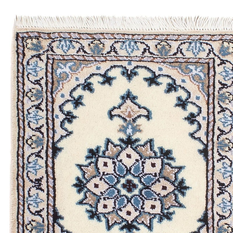 Tapis persan - Nain - 60 x 40 cm - beige