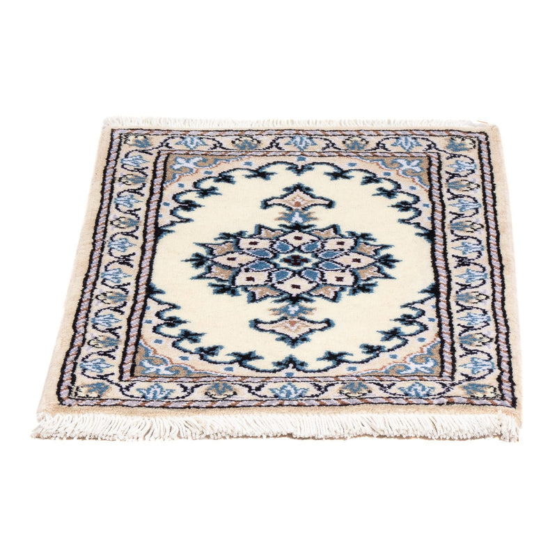 Tapis persan - Nain - 60 x 40 cm - beige