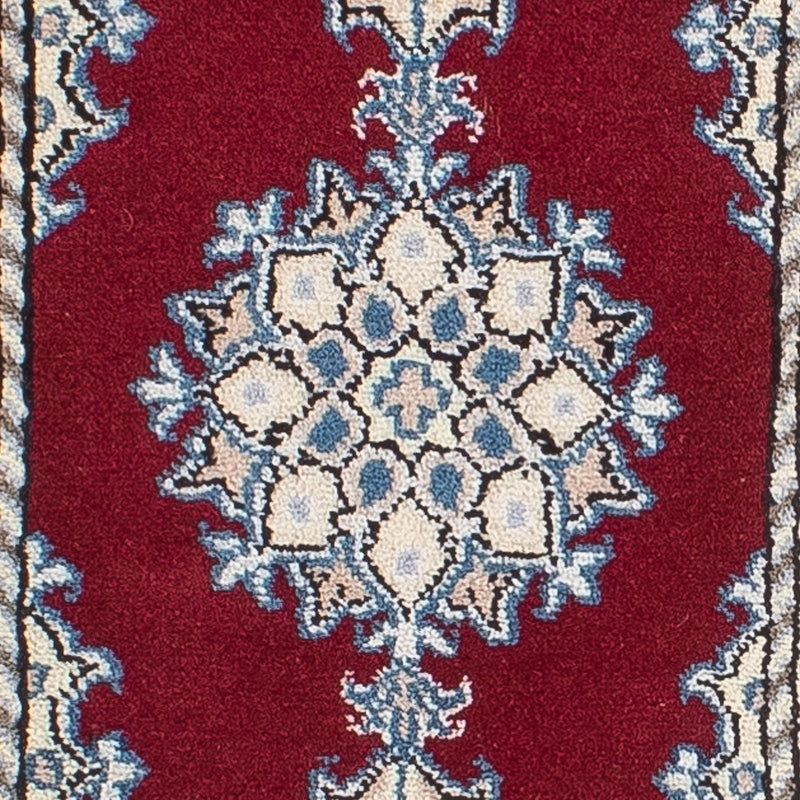 Tapis persan - Nain - 60 x 40 cm - rouge vin