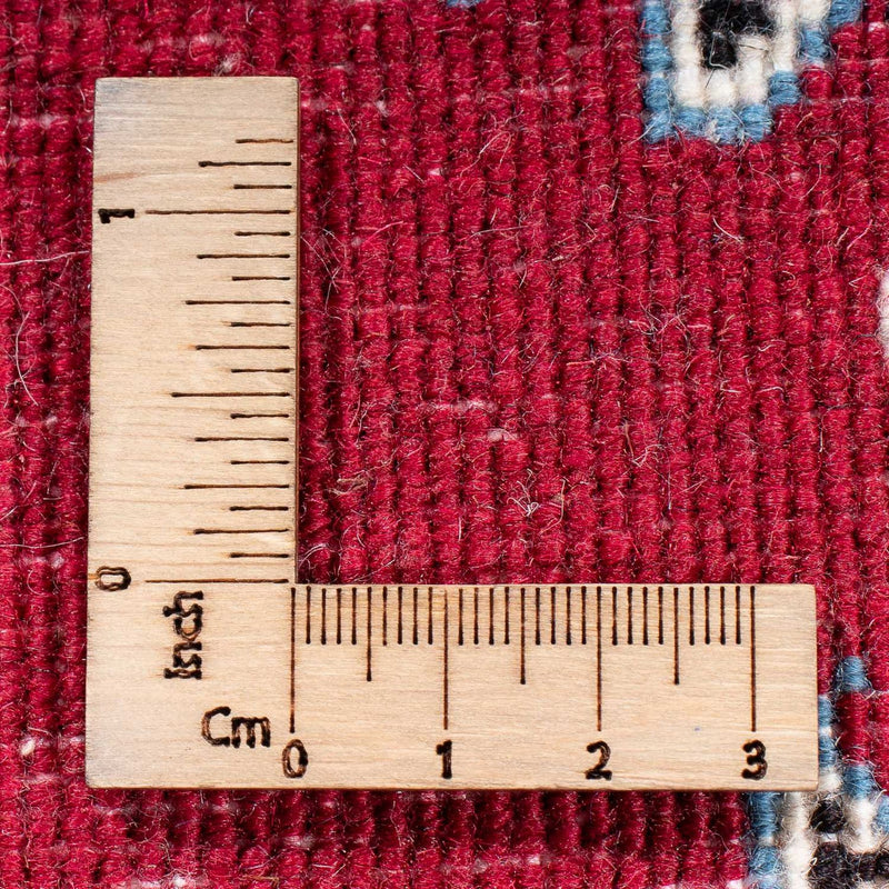 Tapis persan - Nain - 60 x 40 cm - rouge vin