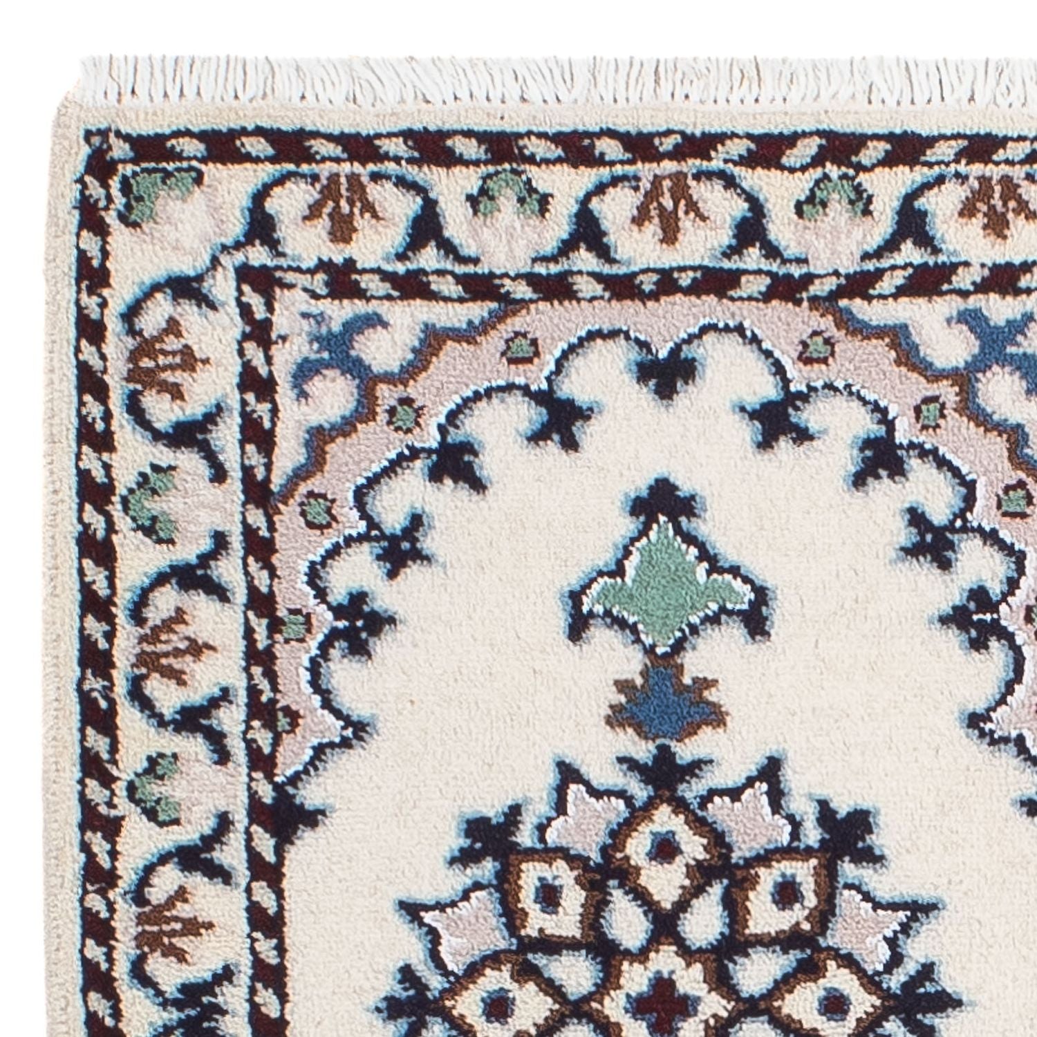 Tapis persan - Nain - 60 x 40 cm - beige