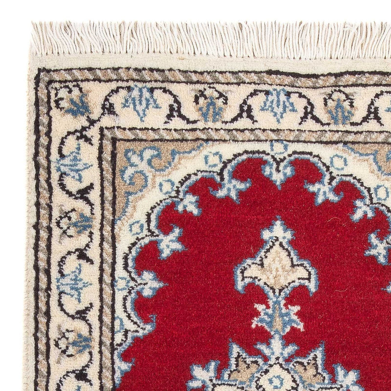 Tapis persan - Nain - 60 x 40 cm - rouge