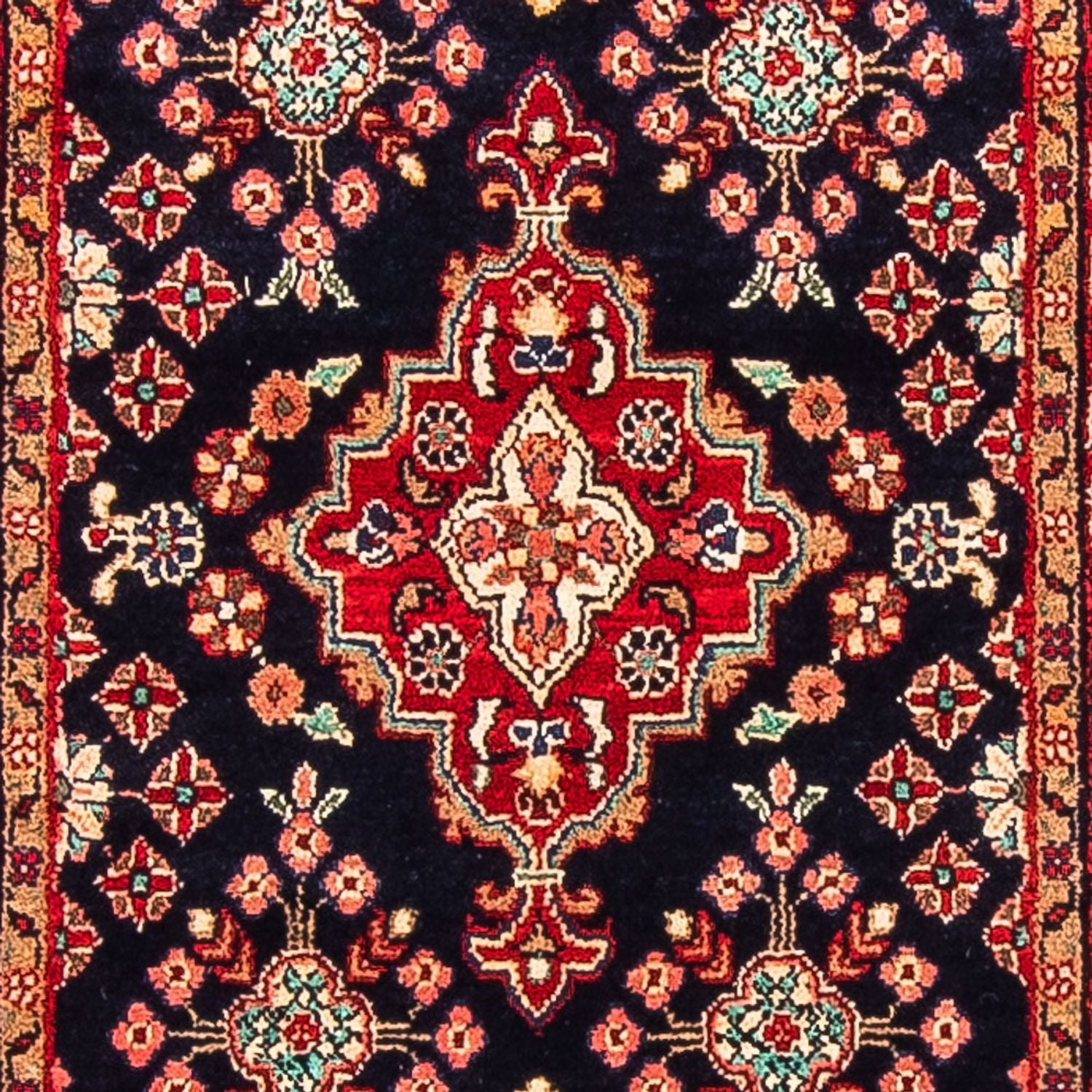 Läufer Perser - Classic - 377 x 85 cm - dunkelblau