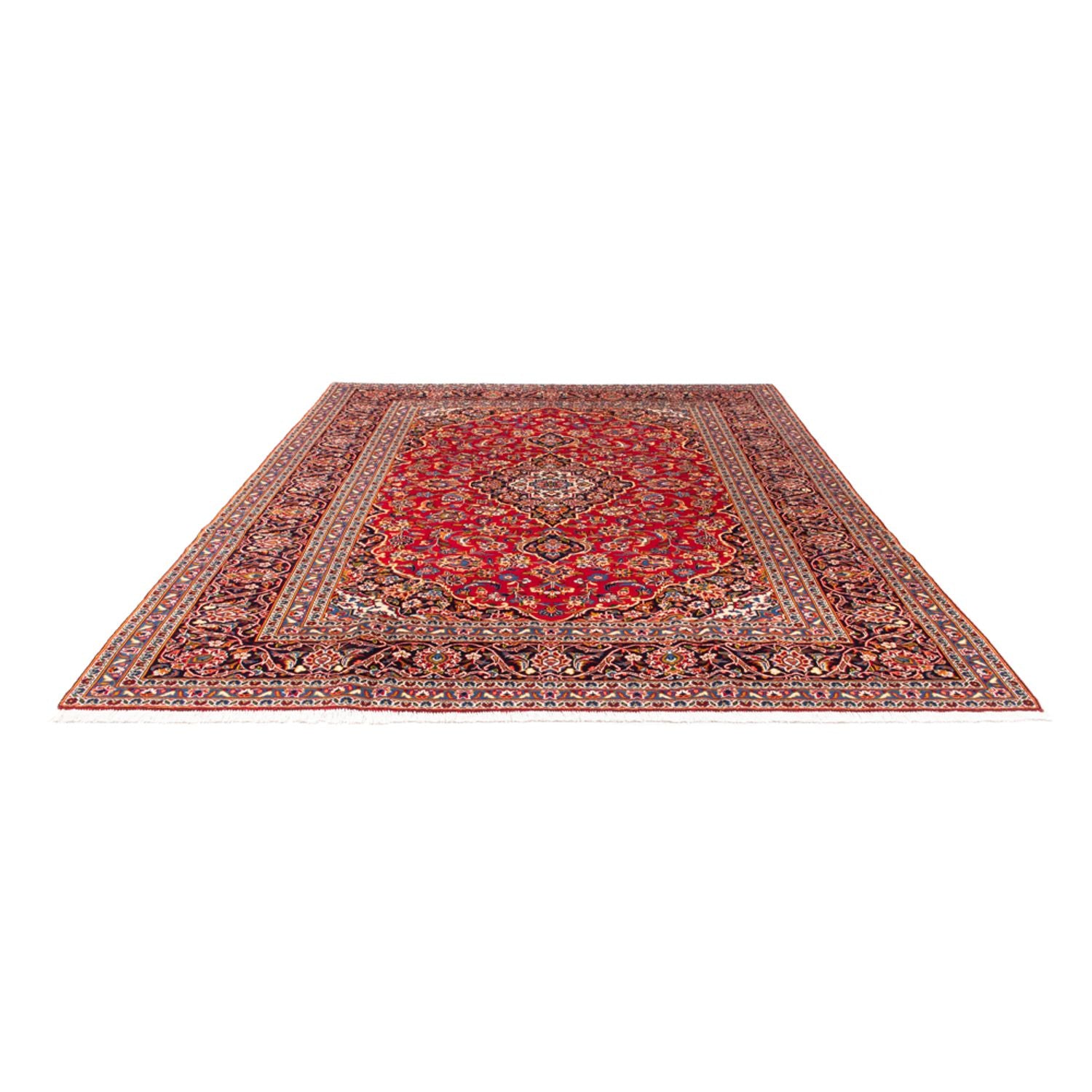 Tapis persan - Keshan - 319 x 243 cm - rouge