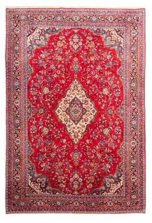 Tapis persan - Keshan - 311 x 215 cm - rouge