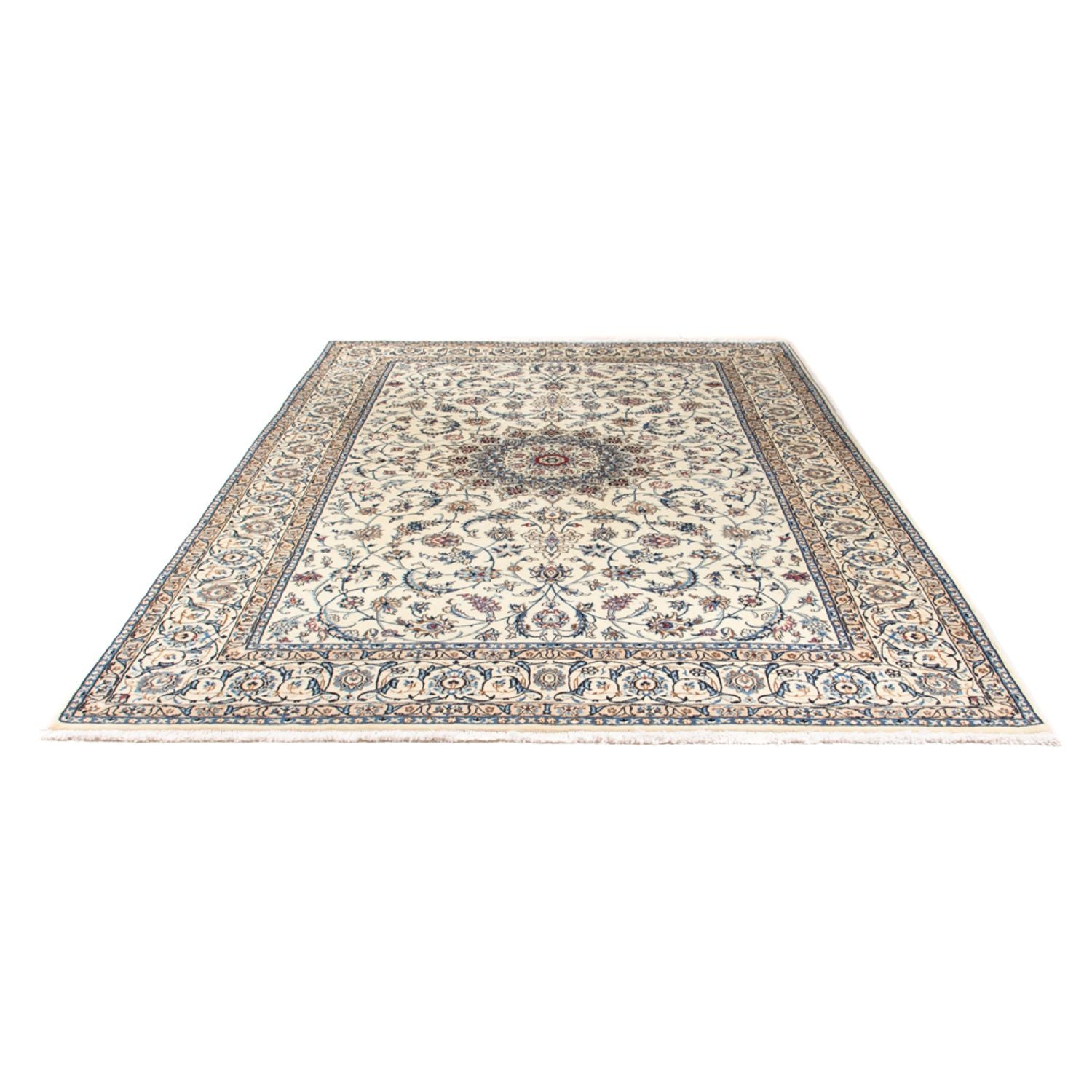 Tapis persan - Nain - Royal - 303 x 205 cm - beige