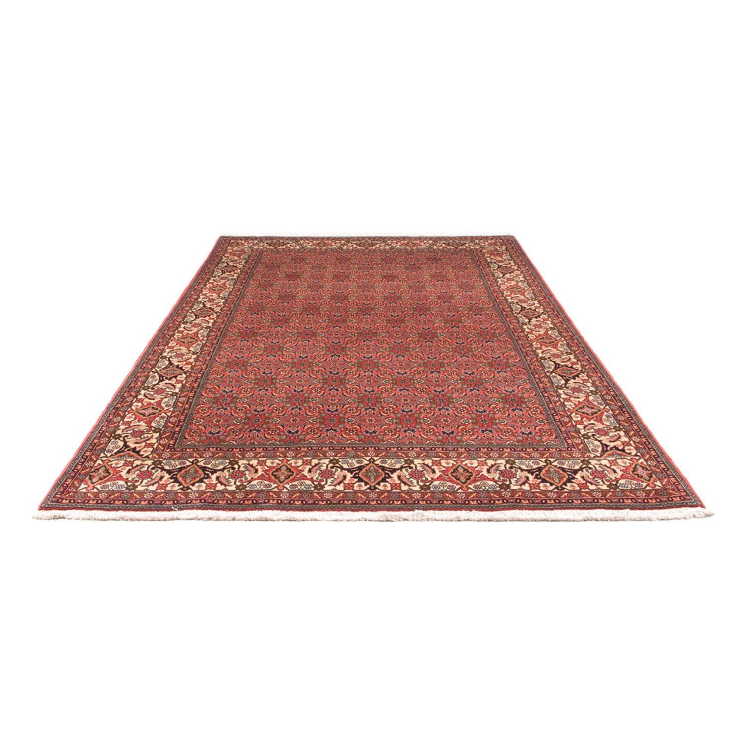 Tapis persan - Bidjar - 300 x 198 cm - rouge