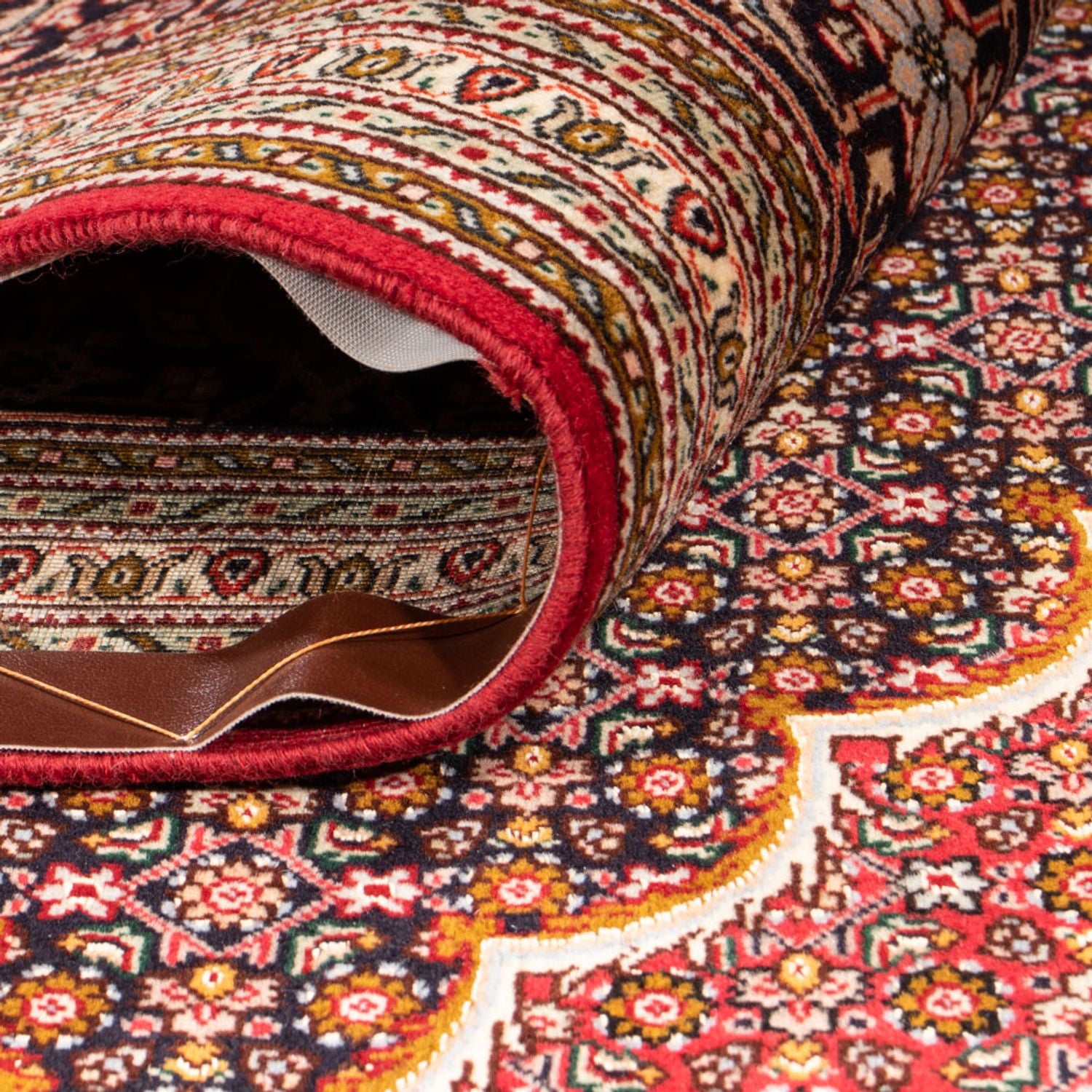 Tapis persan - Tabriz - Royal - 300 x 200 cm - rouge