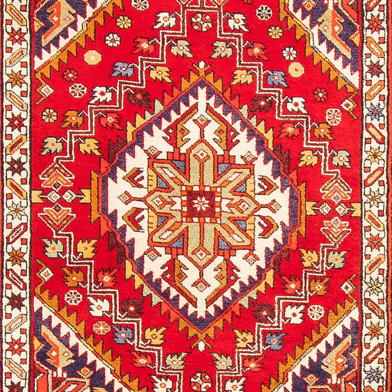 Tapis persan - Nomadic - 307 x 122 cm - rouge
