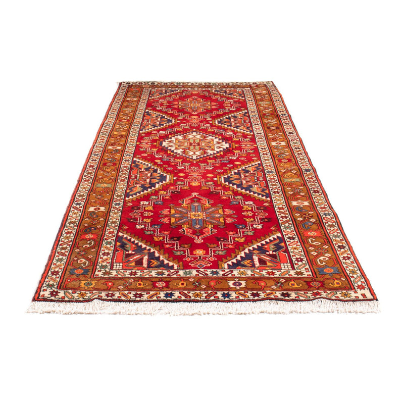 Tapis persan - Nomadic - 307 x 122 cm - rouge