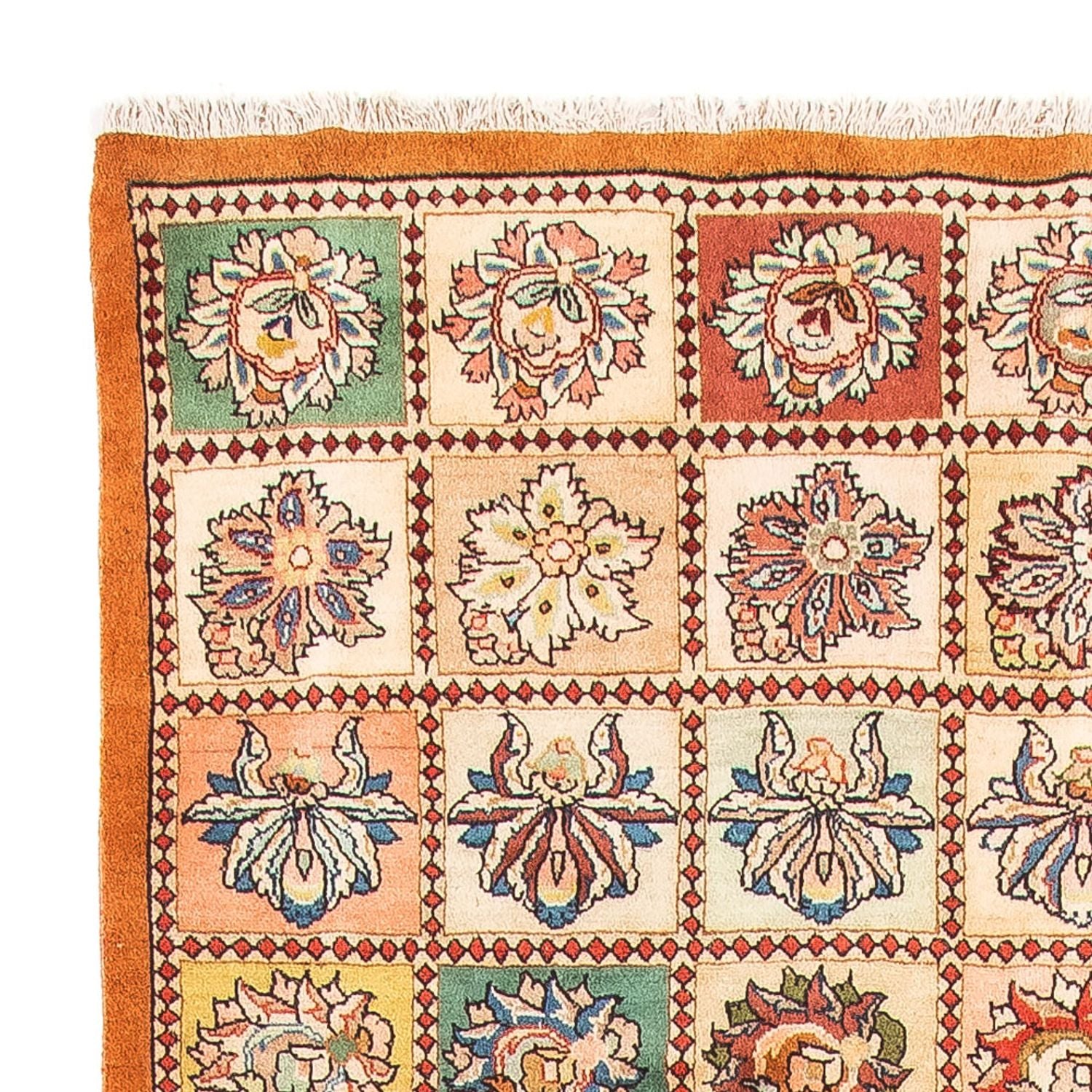 Tapis de couloir Tapis persan - Nomadic - 298 x 95 cm - multicolore