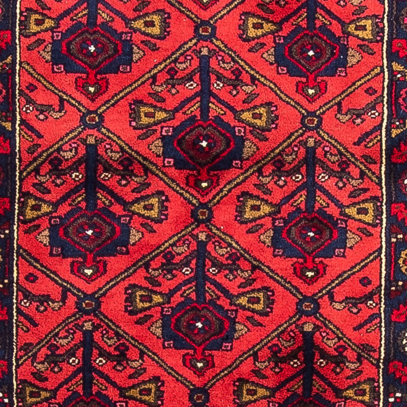 Tapis de couloir Tapis persan - Nomadic - 688 x 83 cm - rouge