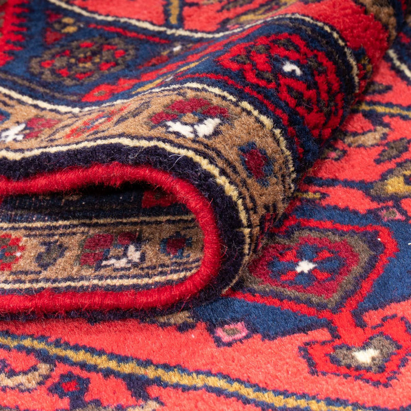 Tapis de couloir Tapis persan - Nomadic - 688 x 83 cm - rouge