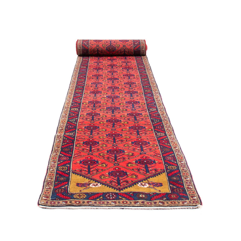Tapis de couloir Tapis persan - Nomadic - 688 x 83 cm - rouge