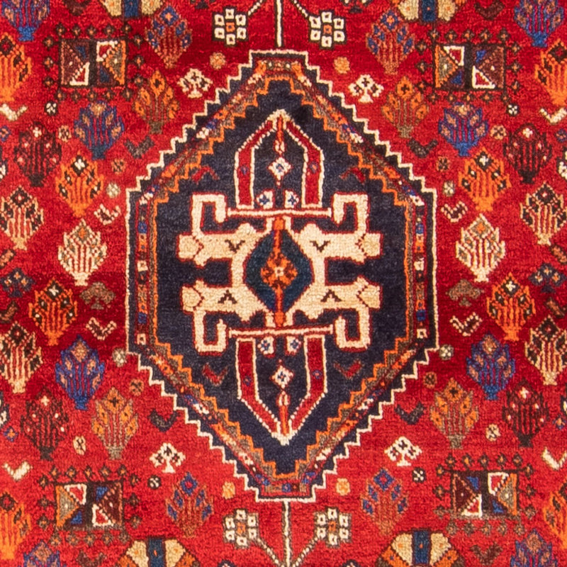 Tapis persan - Nomadic - 161 x 108 cm - rouge