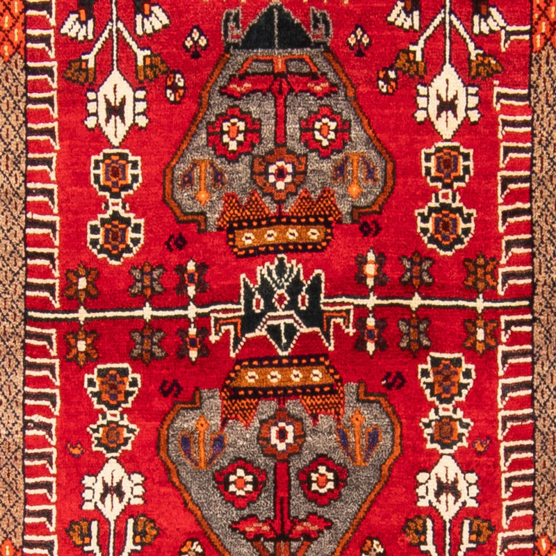 Tapis persan - Nomadic - 165 x 100 cm - rouge