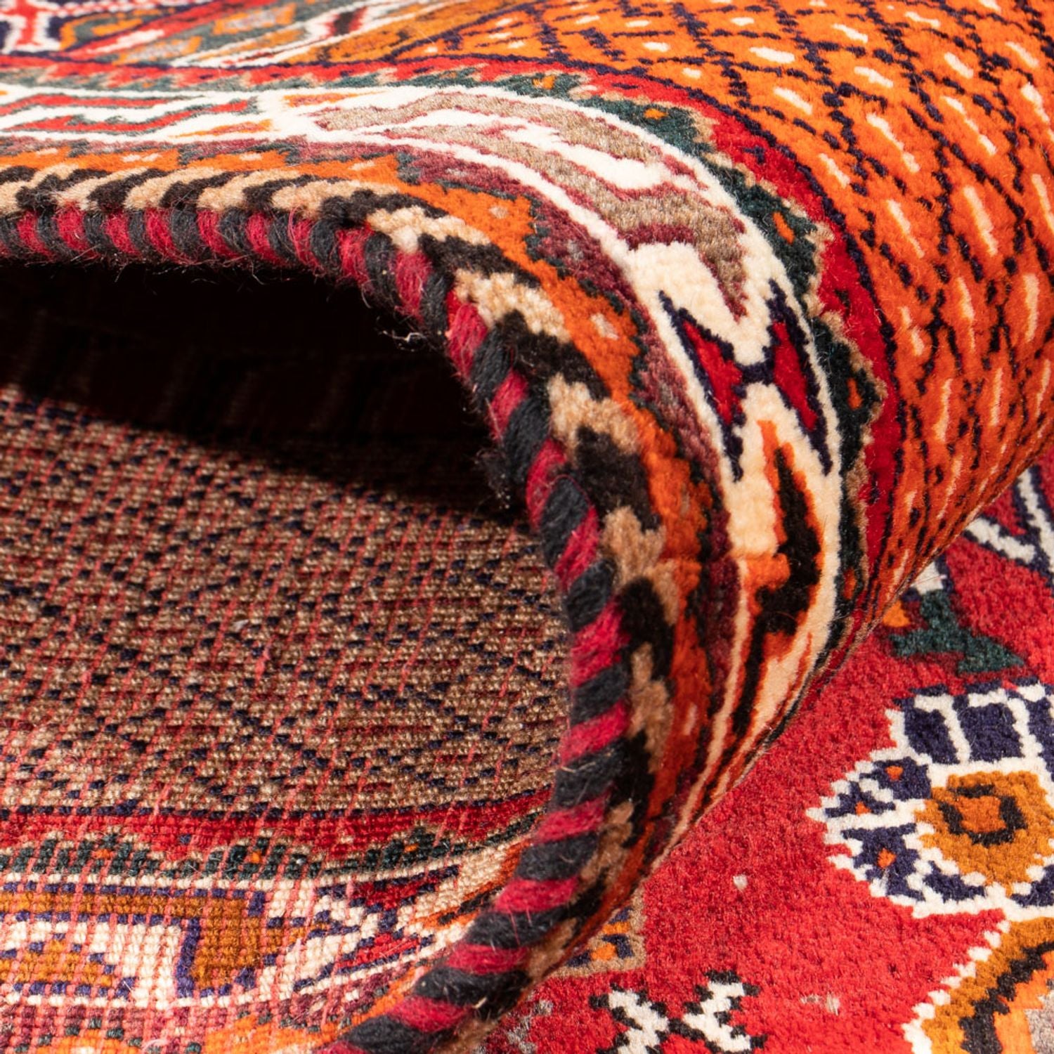 Tapis persan - Nomadic - 165 x 100 cm - rouge