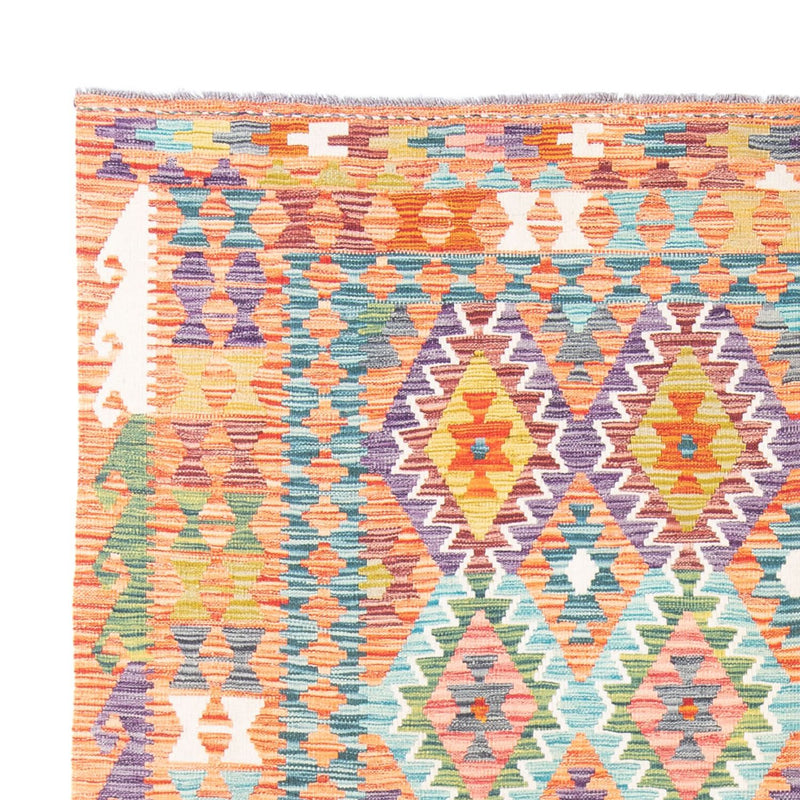 Tapis Kelim - Splash - 248 x 200 cm - multicolore