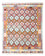 Tapis Kelim - Splash - 239 x 200 cm - multicolore