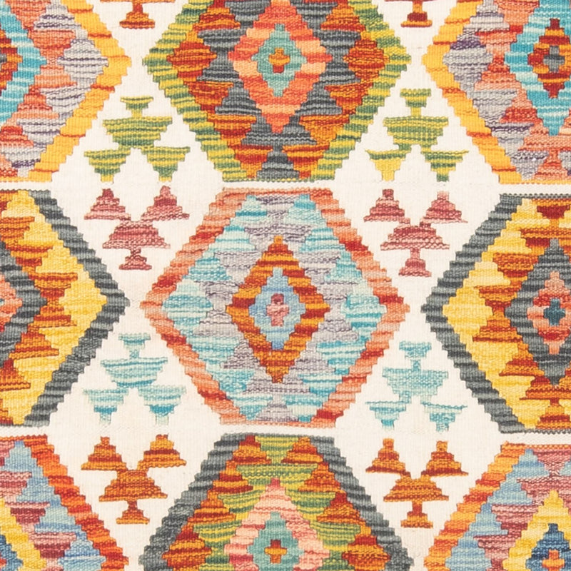 Tapis Kelim - Splash - 182 x 126 cm - multicolore