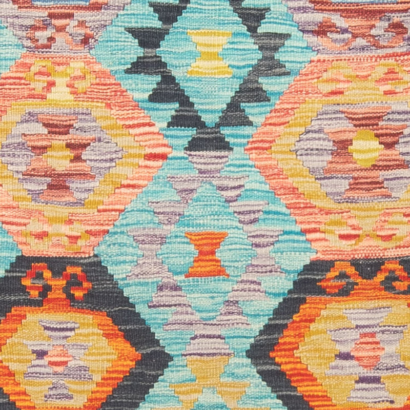 Tapis Kelim - Splash - 170 x 118 cm - multicolore