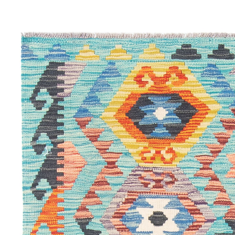 Tapis Kelim - Splash - 170 x 118 cm - multicolore