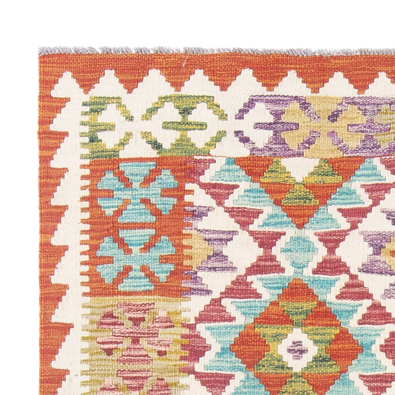 Tapis Kelim - Splash - 166 x 119 cm - multicolore