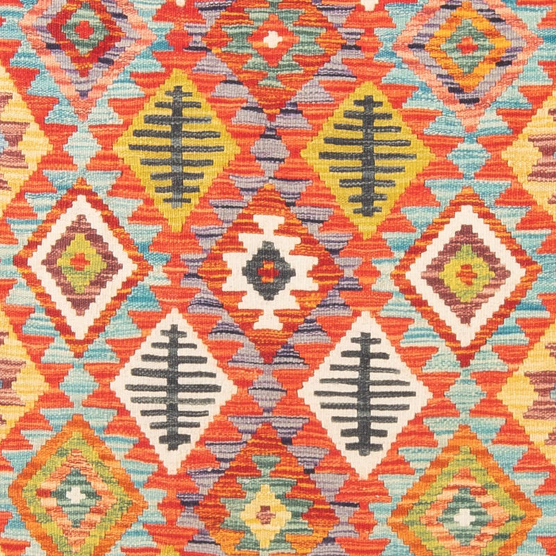 Tapis Kelim - Splash - 190 x 123 cm - multicolore