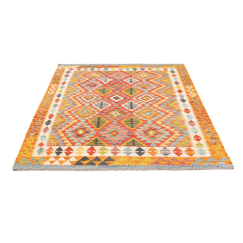 Tapis Kelim - Splash - 190 x 123 cm - multicolore