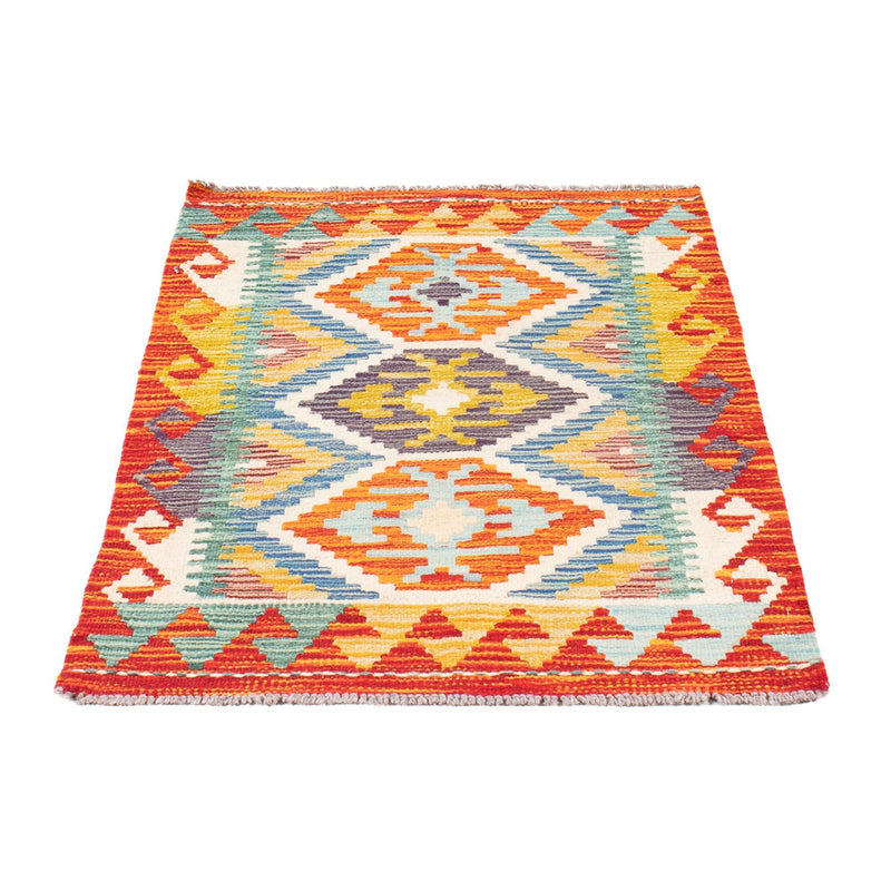 Tapis Kelim - Splash - 91 x 62 cm - multicolore
