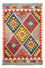 Tapis Kelim - Splash - 93 x 65 cm - multicolore