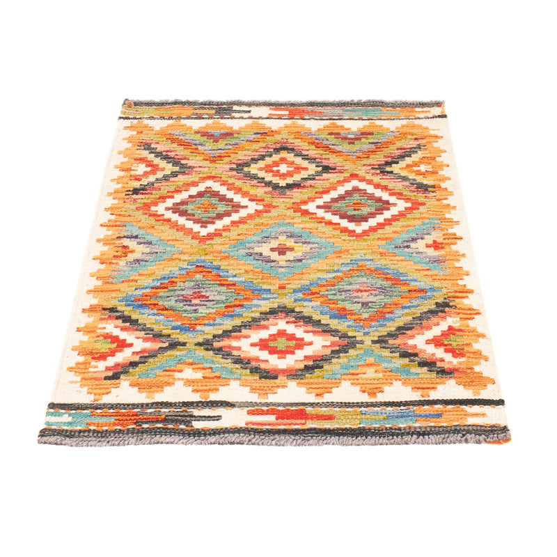Tapis Kelim - Splash - 98 x 60 cm - multicolore
