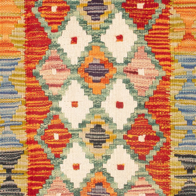 Tapis Kelim - Splash - 87 x 60 cm - multicolore