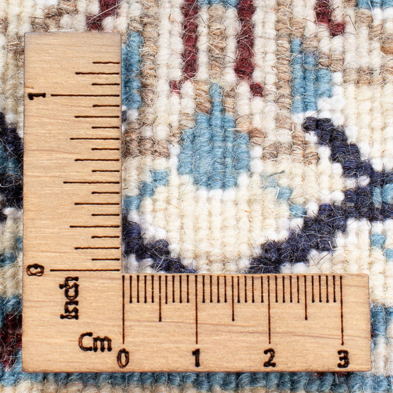 Tapis persan - Nain - 202 x 144 cm - bleu foncé