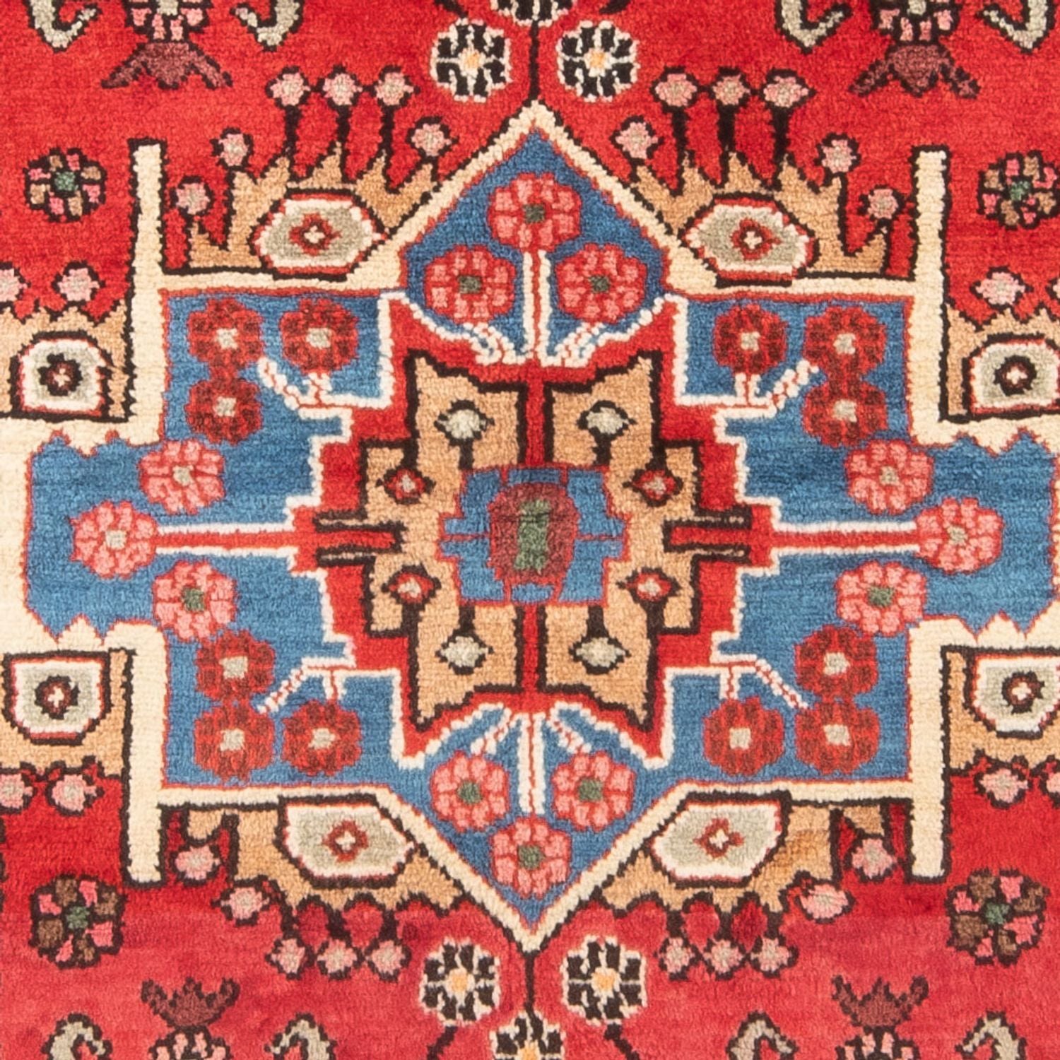 Tapis persan - Nomadic - 203 x 138 cm - multicolore