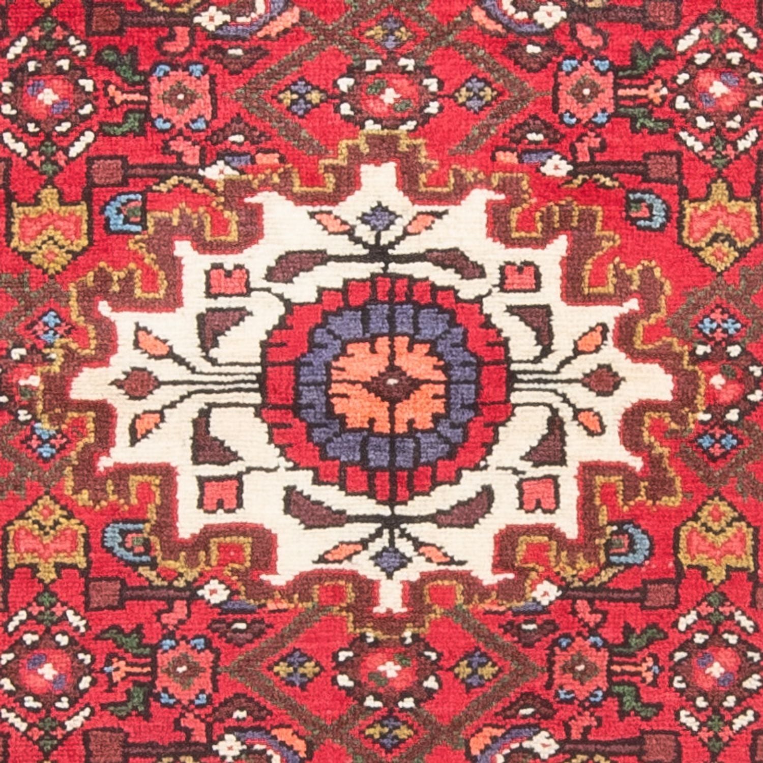 Tapis de couloir Tapis persan - Nomadic - 290 x 76 cm - rouge