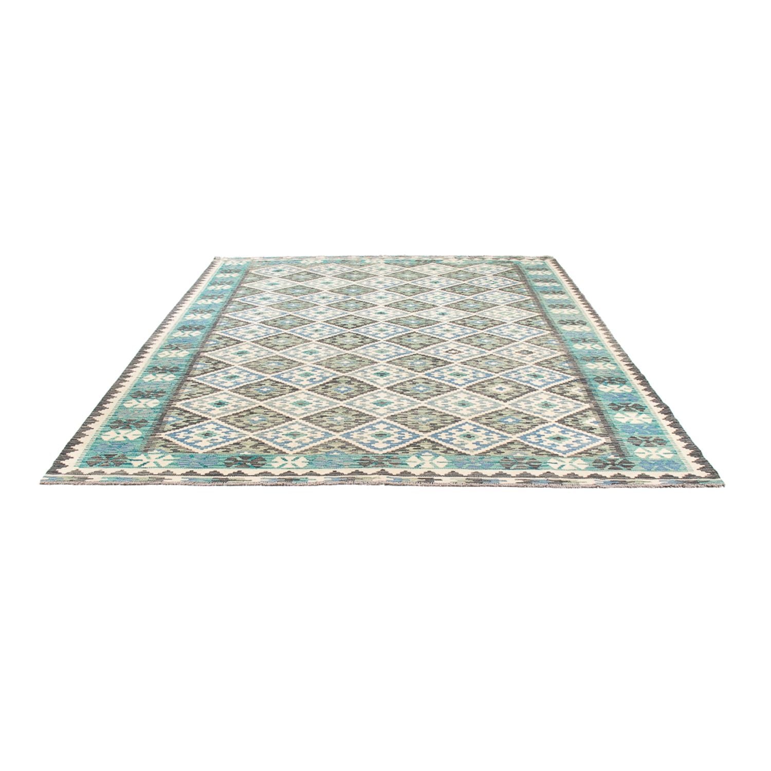 Tapis Kelim - Tendance - 292 x 220 cm - multicolore