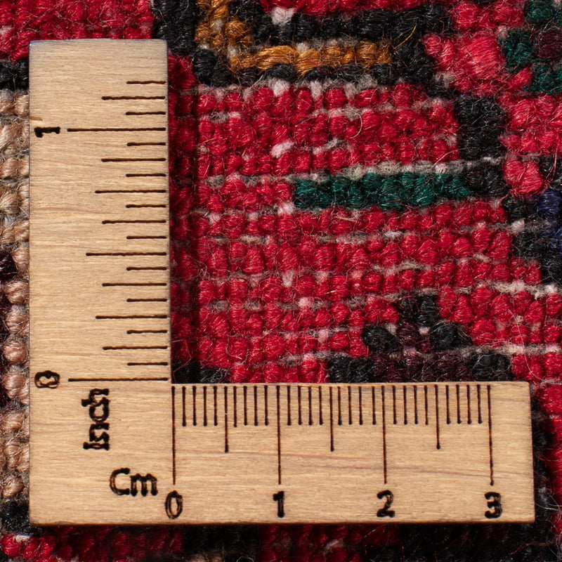 Perserteppich - Nomadic - 128 x 82 cm - dunkelrot