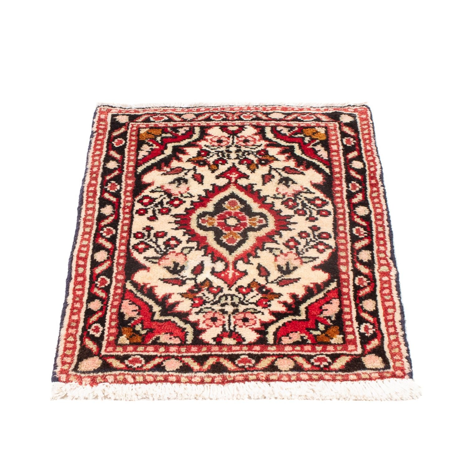 Tapis persan - Nomadic - 66 x 44 cm - crème