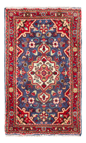 Tapis persan - Nomadic - 82 x 54 cm - bleu foncé
