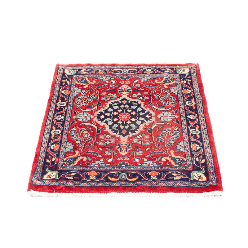 Tapis persan - Classique - 88 x 63 cm - bleu foncé