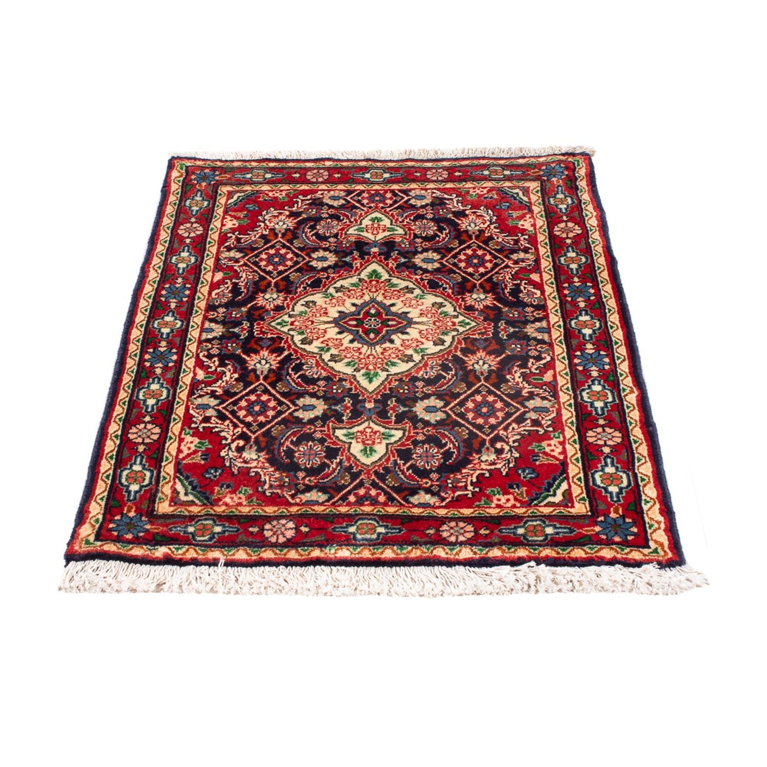 Tapis persan - Classique - 101 x 66 cm - rose