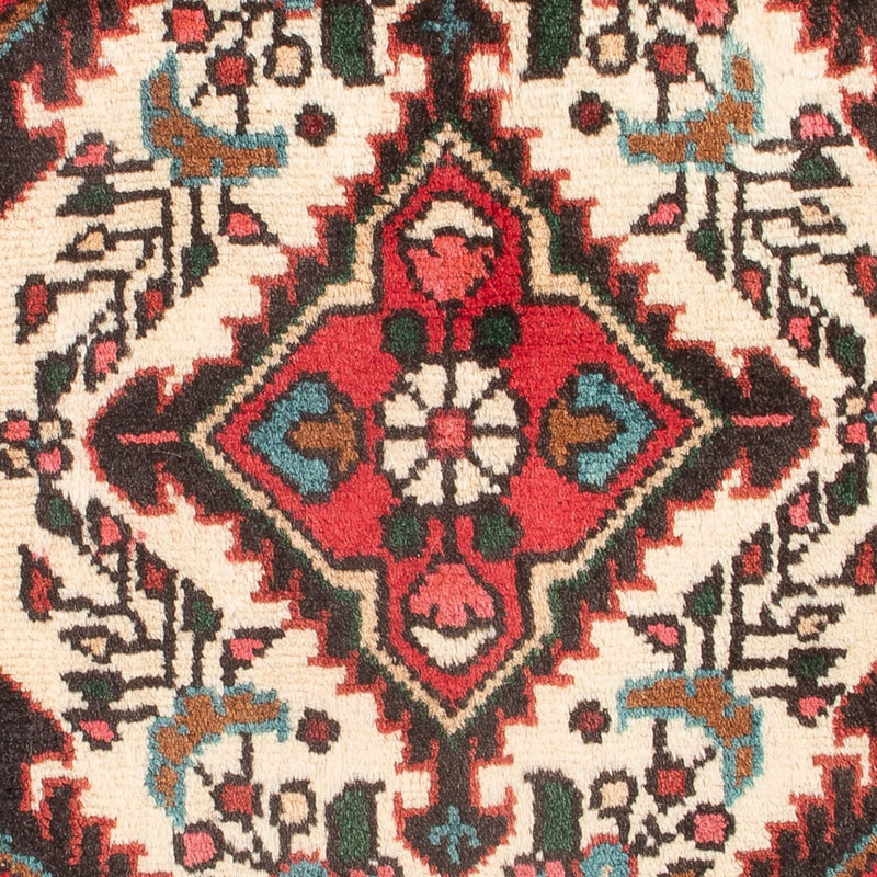 Tapis persan - Nomadic - 64 x 47 cm - crème